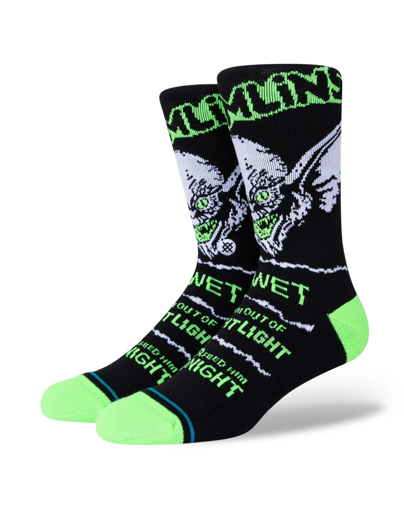 Stance Bright Light Crew Socks Black
