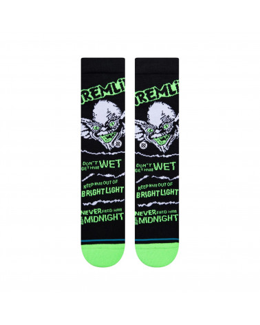 Stance Bright Light Crew Socks Black