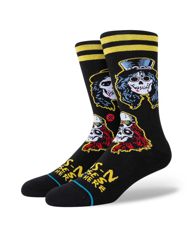Stance Calze Appetite Crew Sock Black