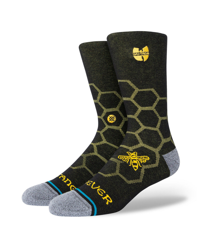 Stance Calze Hive Crew Sock Black