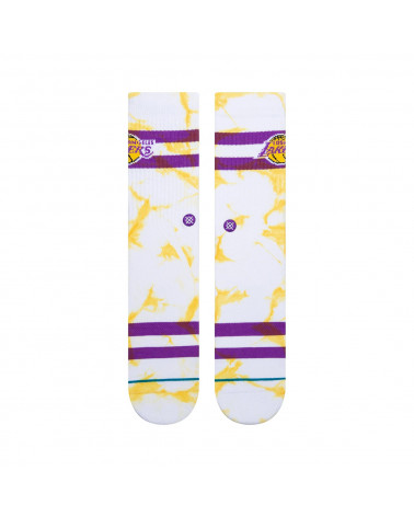 Stance Lackers Dyed Crew Soks Gold