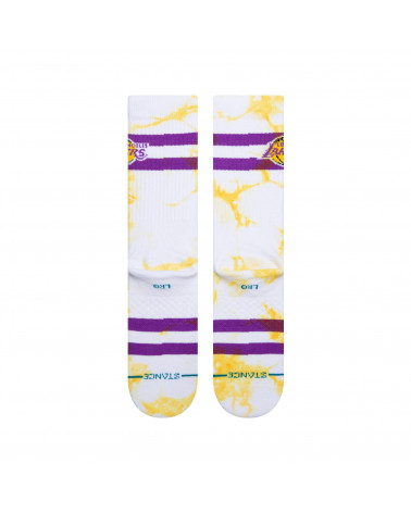 Stance Lackers Dyed Crew Soks Gold