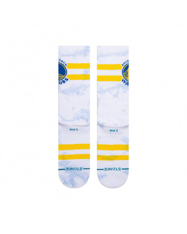 Stance Calze Warriors Dyed Crew Sock Blue