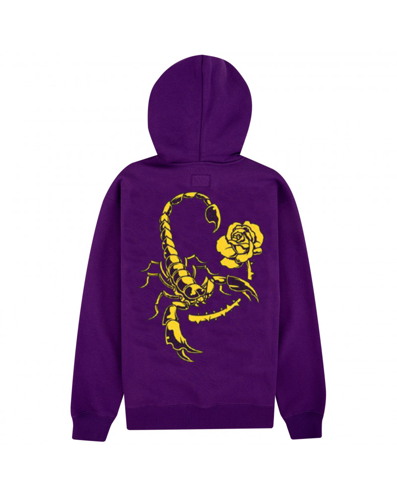 Doomsday Cut You Down Hoodie Purple