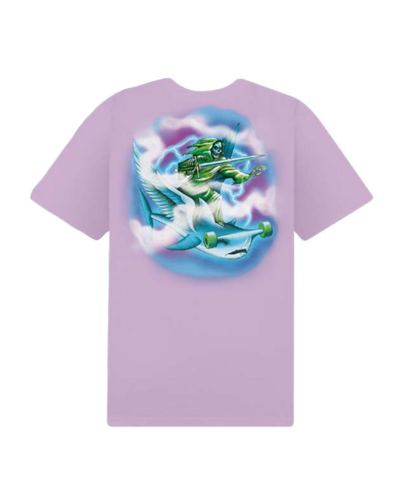 Doomsday Surf In Hell T-Shirt Lilac
