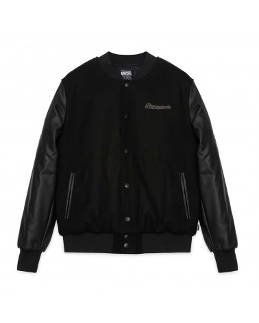 Propaganda Giacca Baseball Varsity Jacket Black