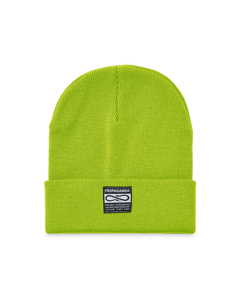 Propaganda Cappello Label Beanie Lime