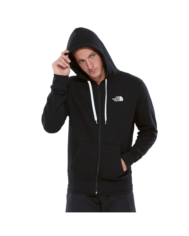 The North Face Felpa Open Gate Fullzip Hoodie Black