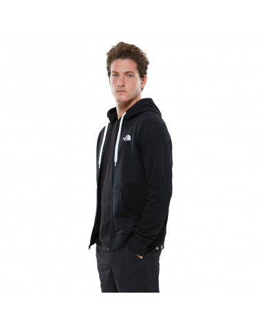 The North Face Felpa Open Gate Fullzip Hoodie Black