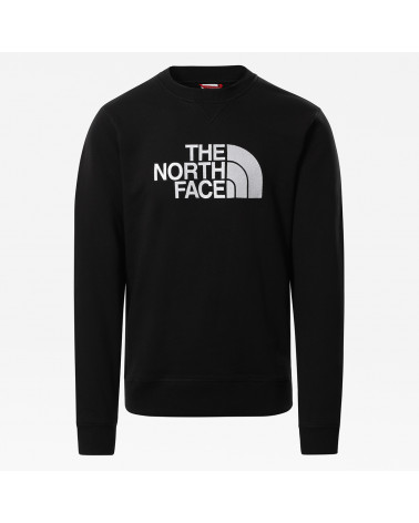The North Face Sweatshirt Drew Peak Crew Black/White