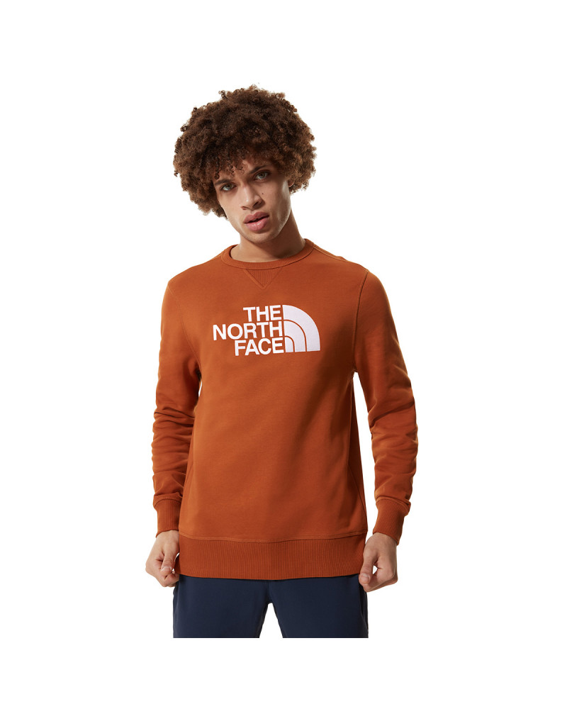 The North Face Felpa Drew Peak Crew Burnt Ochre