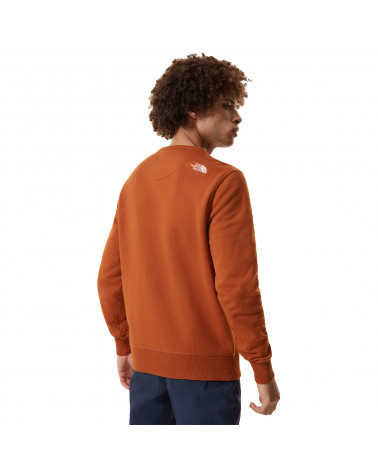The North Face Sweatshirt Drew Peak Crew Burnt Ochre
