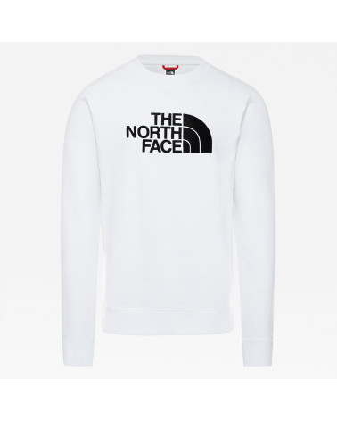 The North Face Sweatshirt Drew Peak Crew White/Black