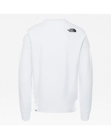 The North Face Felpa Drew Peak Crew White/Black