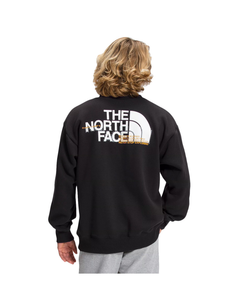 The North Face Felpa Coordinates Crewneck Black