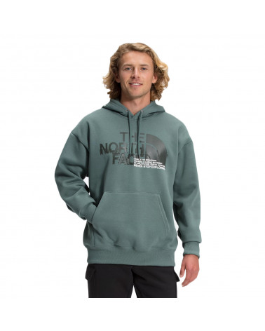 The North Face Sweatshirt Coordinates Hoodie Balsam Green