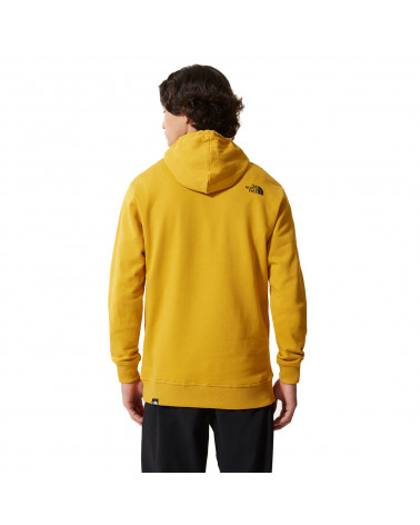 The North Face Felpa Fine Hoodie Arrowwood Yellow