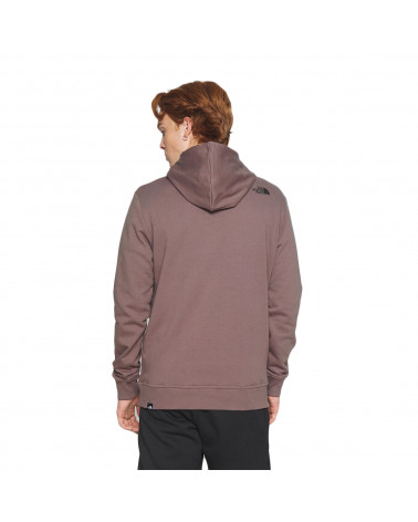 The North Face Felpa Fine Hoodie Graphite Purple