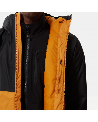 The North Face Giacca Millerton Insulated Jacket Citrine Yellow/Black