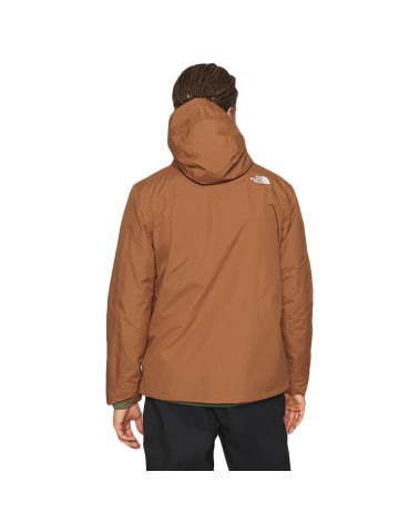 The North Face Giacca Pinecroft Triclimate Jacket Pinecone Brown/Thyme Brushwood