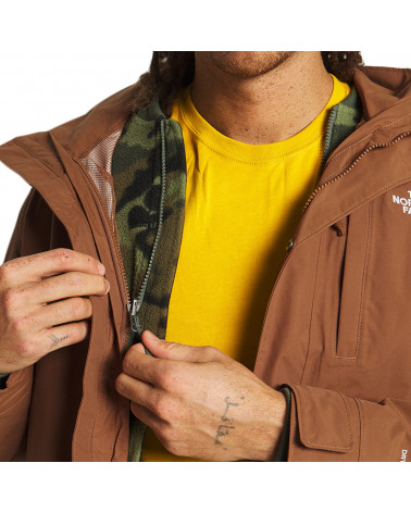 The North Face Pinecroft Triclimate Jacket Pinecone Brown/Thyme Brushwood