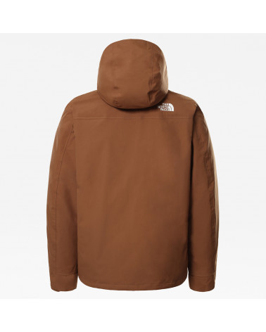 The North Face Giacca Pinecroft Triclimate Jacket Pinecone Brown/Thyme Brushwood