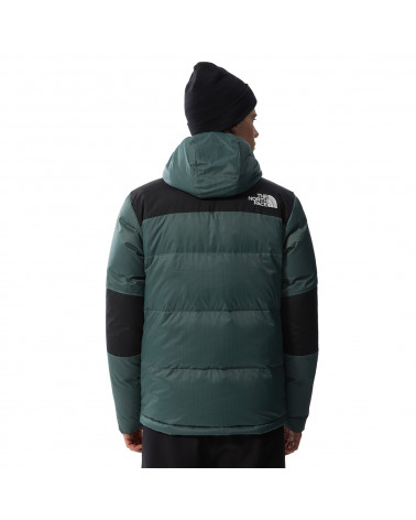 The North Face Himalayan Light Down Hoodie Balsam Green