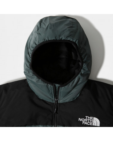 The North Face Himalayan Light Down Hoodie Balsam Green