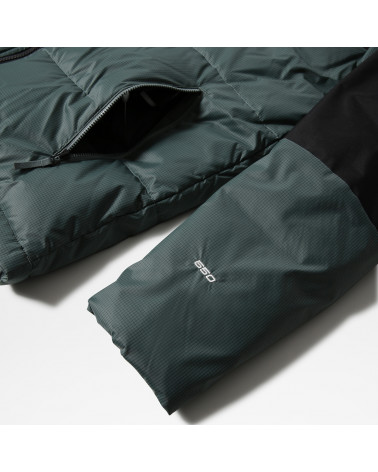 The North Face Himalayan Light Down Hoodie Balsam Green