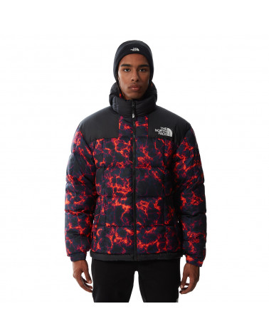 The North Face Giacca Lhotse Jacket Black Marble Camo Print