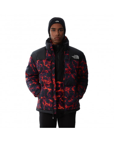 The North Face Lhotse Jacket Black Marble Camo Print