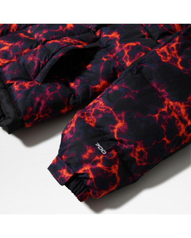 The North Face Giacca Lhotse Jacket Black Marble Camo Print