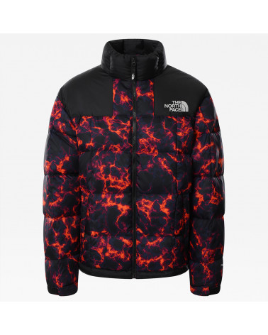 The North Face Giacca Lhotse Jacket Black Marble Camo Print