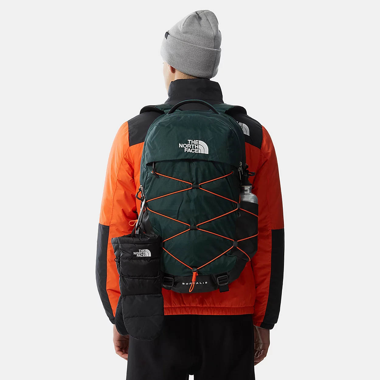 Sacs à dos Homme  Borealis Backpack Gravel-Retro Orange-Tnf Black