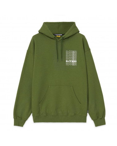 Iuter Sweatshirt Spine Hoodie Army