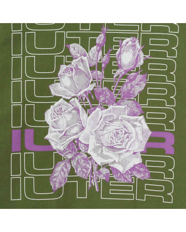 Iuter Felpa Spine Hoodie Army