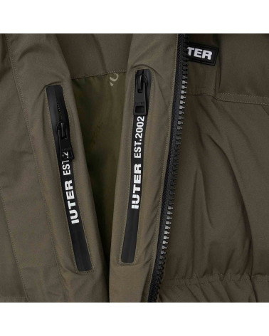 Iuter Giacca Puff Jacket Army