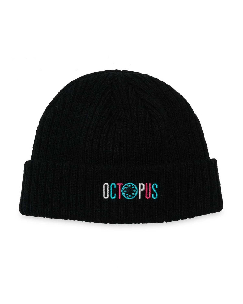 Octopus Cappello Letterz Beanie Black