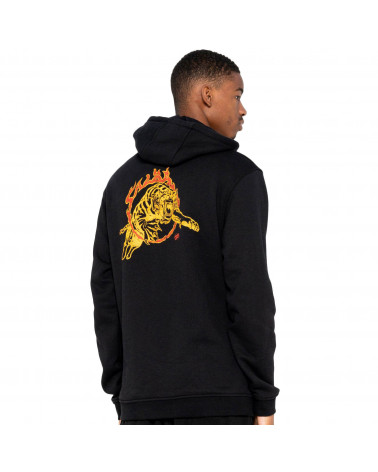 Santa Cruz Felpa Salba Tiger Club Hood Black