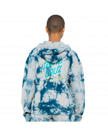 Santa Cruz Felpa Empty Moon Dot Hood Heather Splash