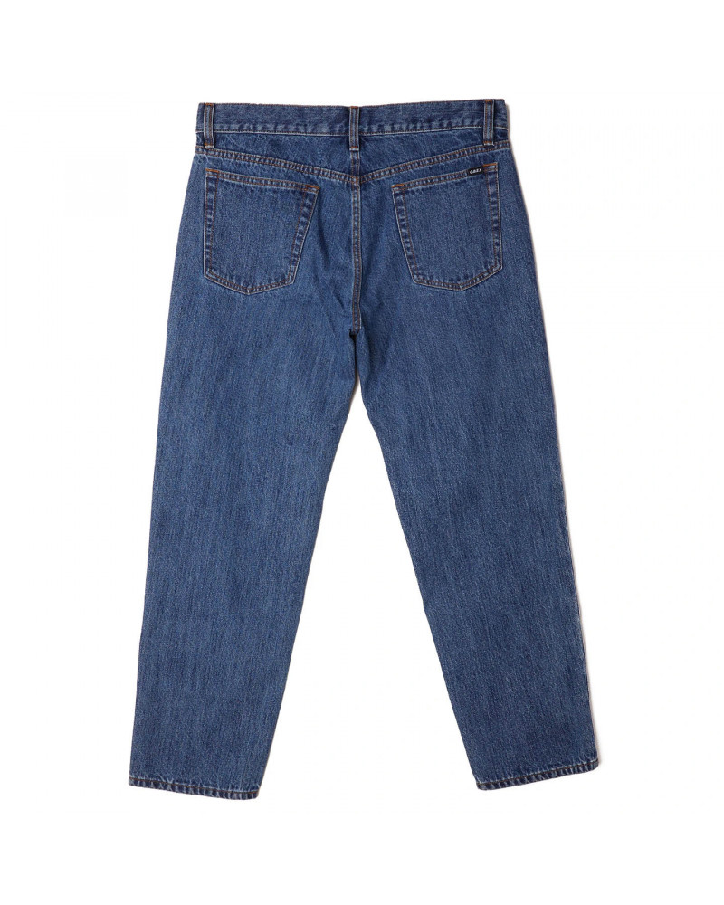 Obey Pantalone Bender '90 Denim Stone Wash