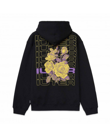 Iuter Sweatshirt Spine Hoodie Black