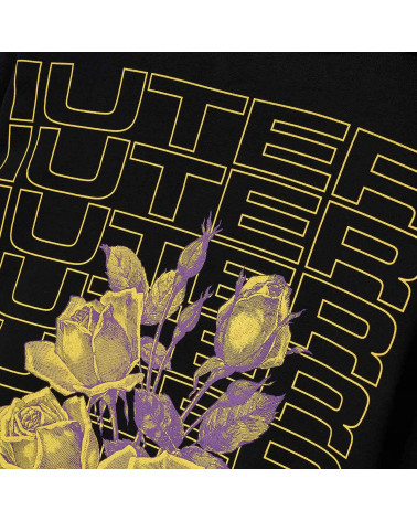 Iuter Sweatshirt Spine Hoodie Black