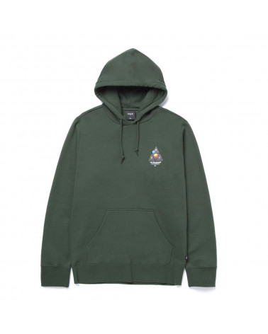 HUF Video Format TT PO Hoodie Dark Green