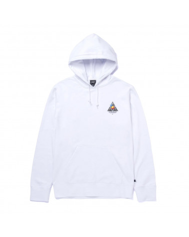 HUF Felpa Video Format TT PO Hoodie White