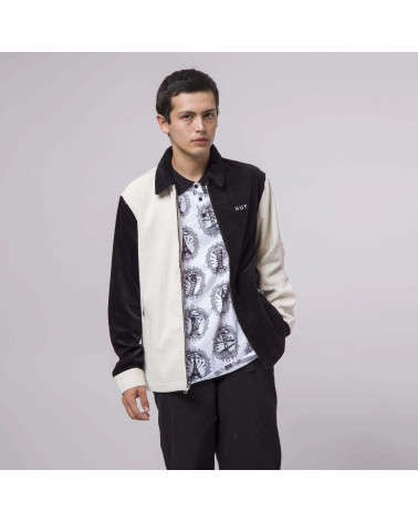 HUF Camicia Vandeberg Corduroy Jacket Black