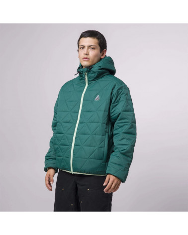 HUF Giacca Polygon Quilted Jacket Sycamore