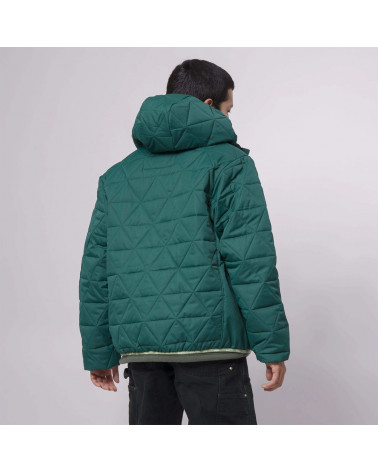 HUF Giacca Polygon Quilted Jacket Sycamore