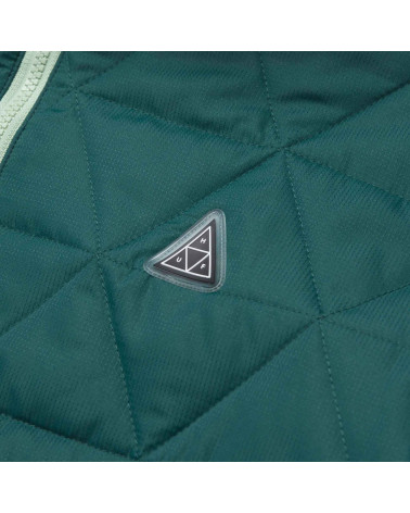 HUF Giacca Polygon Quilted Jacket Sycamore