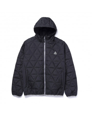 HUF Polygon Quilted Jacket Black